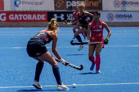 Japan vs United States FIH Junior Women's Hockey World Cup Chile